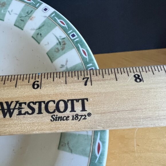 Portfolio by Pfaltzgraff Naturewood Design Set of 4 Stoneware Bowls Made in USA - Picture 5 of 7